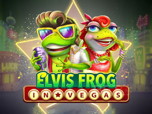 Elvis Frog in Vegas